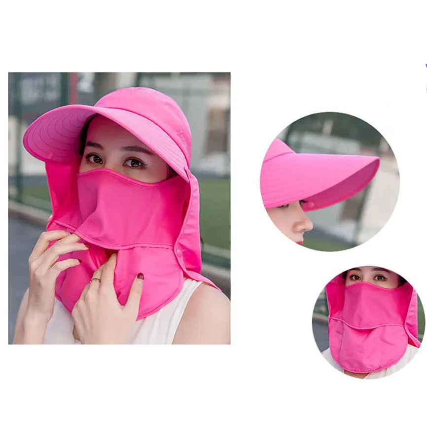 UV Protected Summer Sun Protection Hat Kmart For Women Ideal For Fishing,  Hiking, Camping, And Outdoor Activities With Visor And Face And Neck Cover  From Scarves_home, $5.35