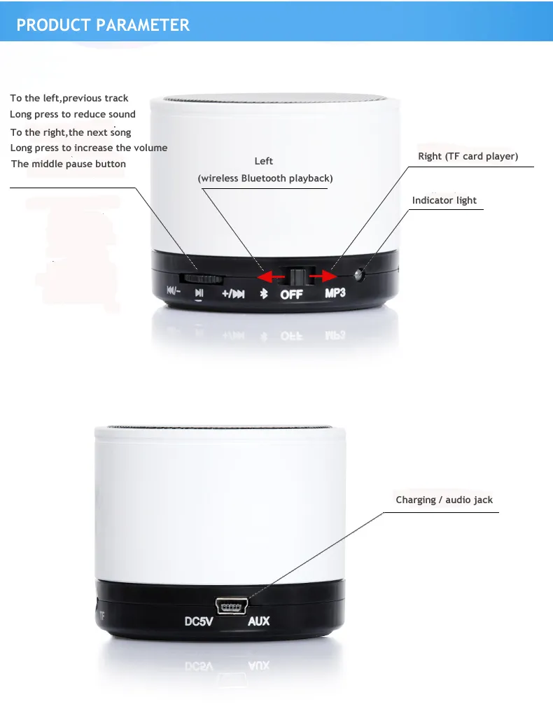 Mini Wireless Bluetooth Speaker With Vibration... From Superfactorywareho,  $5.49 | DHgate.Com