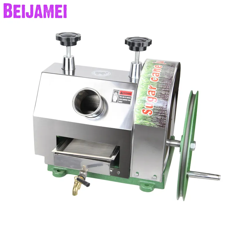 Beijamei Small Sugarcane Juicer Machine 가정용 수동 설탕 지팡이 주스 프레스 만들기 기계