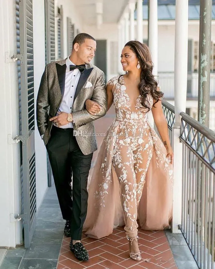 Gold wedding jumpsuit 2025