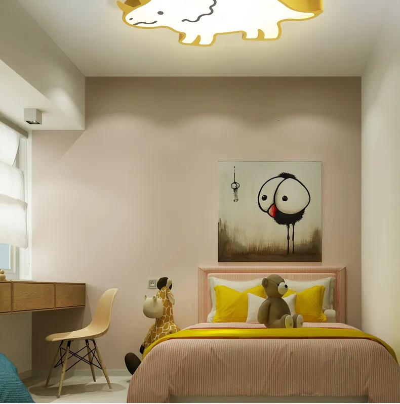 Cartoon Dinosur Led Modern Bedroom