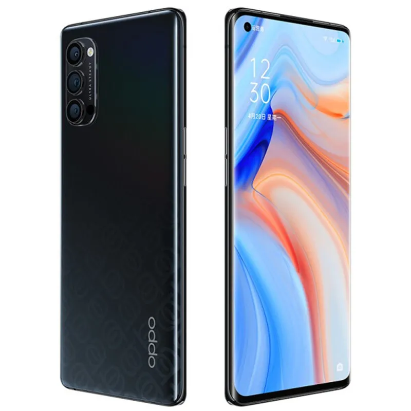 オリジナルのOppo Reno 4 Pro 5G携帯電話8GB RAM 128GB ROM Snapdragon 765G Octa Core Android 6.5 "全画面48mpフェイスIDスマート携帯電話