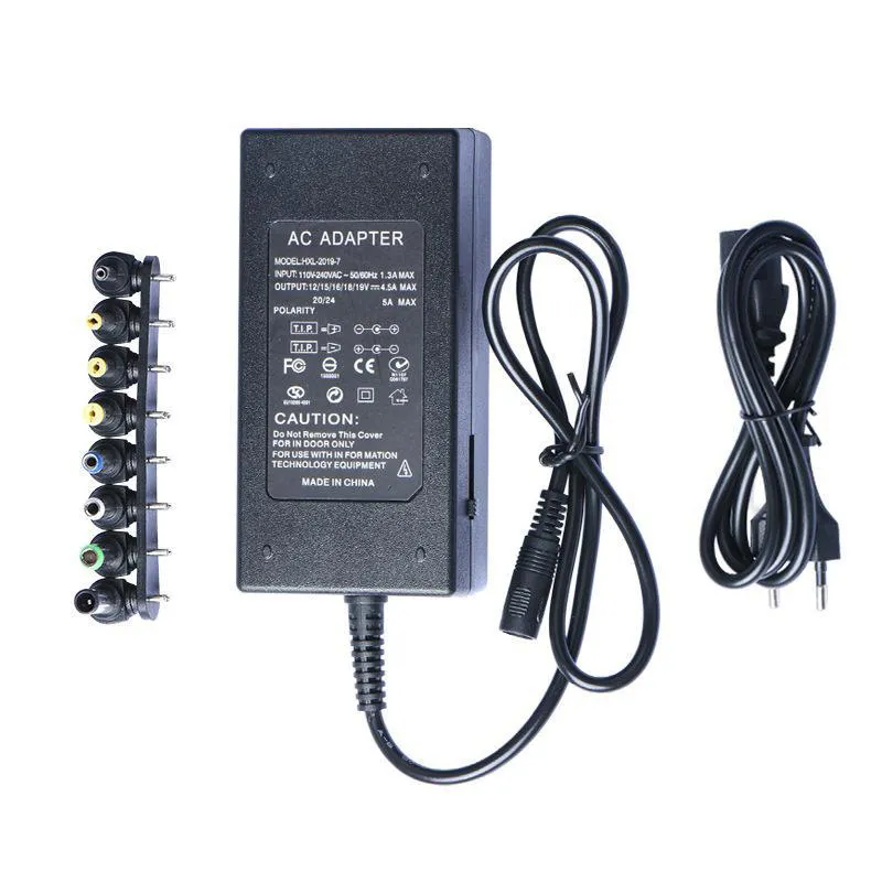 Notebook Adapter Laptop Power Supply For Lenovo, Asus, Toshiba, Suitable for Most Notebook Models Power Adapter Charging Device