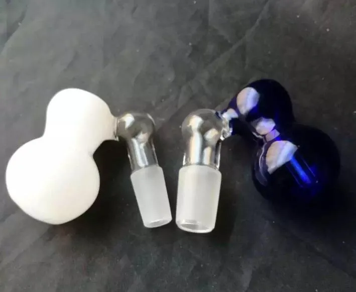 Vasi esterni in vetro smerigliato multicolore accessori per bong, unico bruciatore a nafta Bong in vetro Tubi per acqua Tubi in vetro Tubi per olio Fumo con D