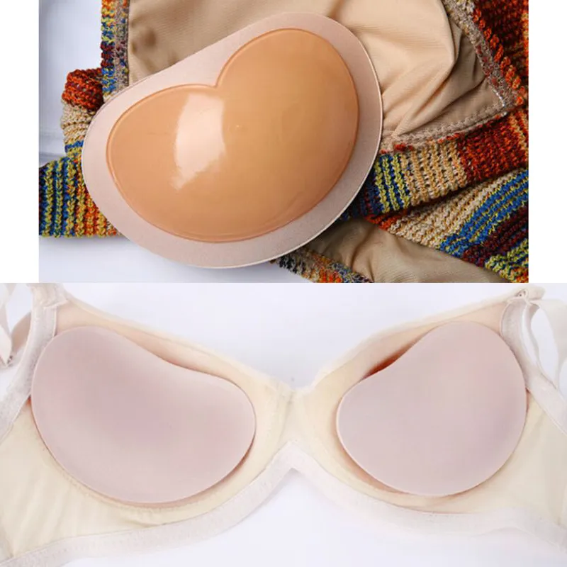 Coussinets Soutien-Gorge Invisibles - Lot De 2 Paires En Silicone Autocollant, Push-Up Pour Petit Buste