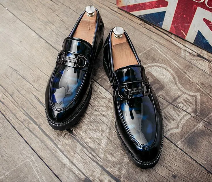 Scarpe Con Punta A Punta Da Uomo Alla Moda Locali Notturni E