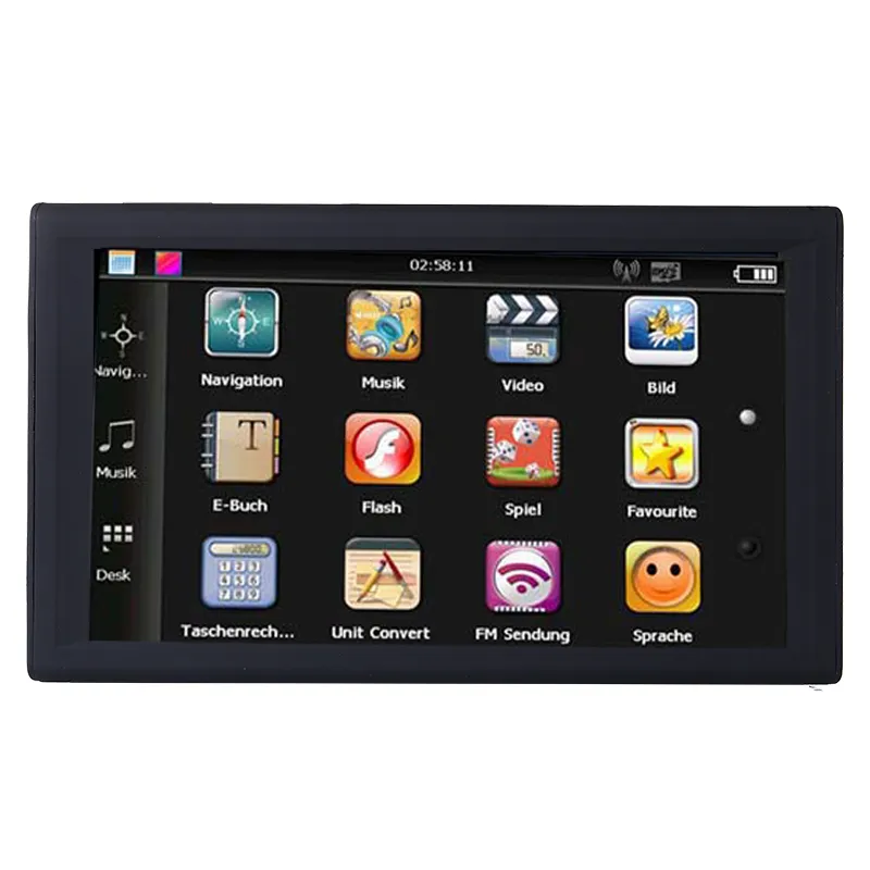 Carnavigation GPS 9Inch LCD Kapacitiv skärm 256MB 8G Memory FMTransmitter Satellite Navigation Gratis senaste karta