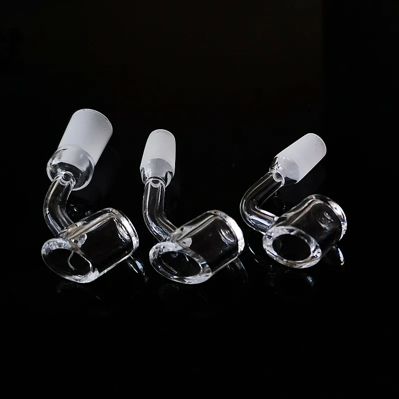 Quartz Banger Smoking Accessoires Nagel DAB Rig 10mm 14 mm Mannelijke vrouwelijke gewrichtsnagels 45 90 graden Tabakgereedschap voor waterleidingen Glas Bong Bnagers