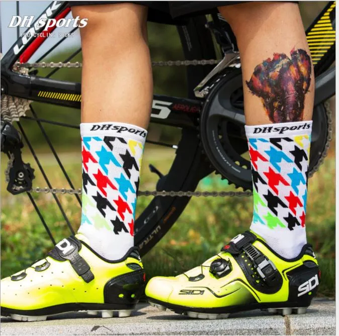 calcetines medias para ciclismo mujer hombre correr deportes bicicleta 6 PCS