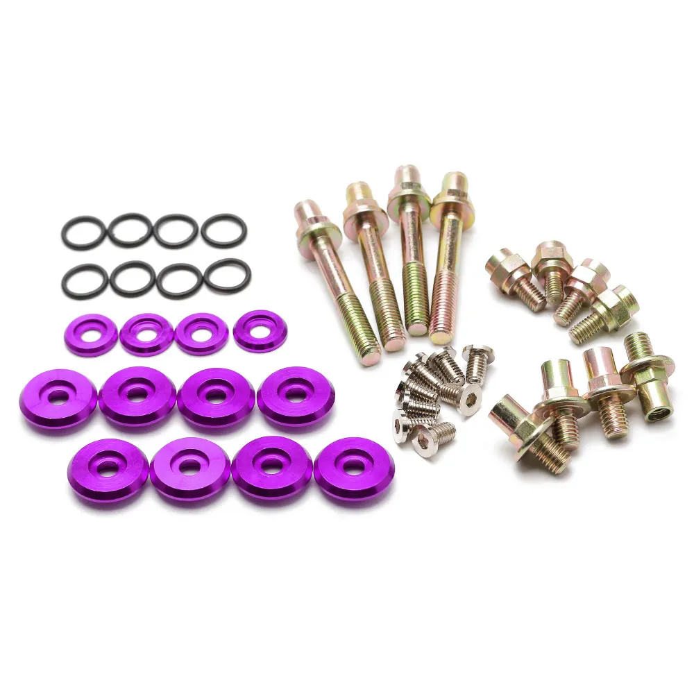 Racing Car Engine Valve Cover Washers Bolts Kit For HONDA B Series H