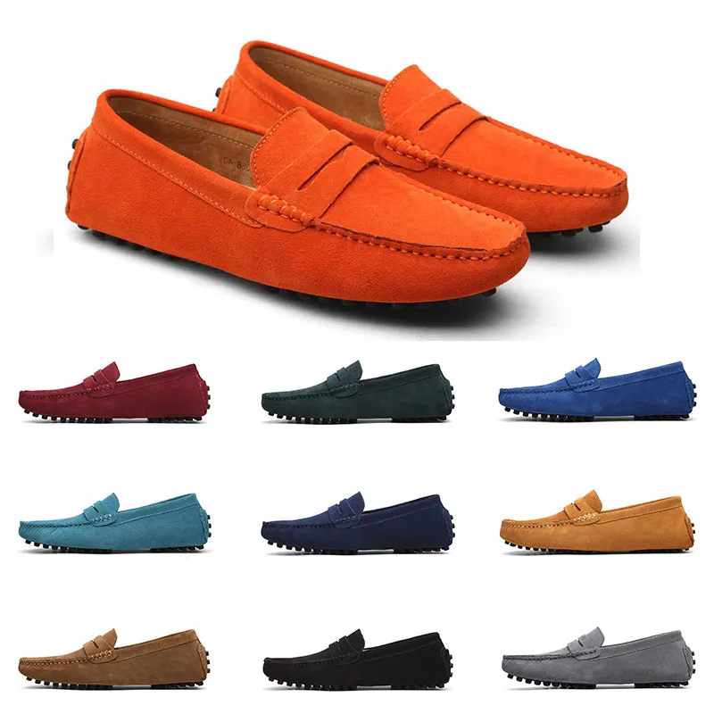 2020 Large size 38-49 new men's leather men's shoes overshoes British casual shoes free shipping Espadrilles twenty-three