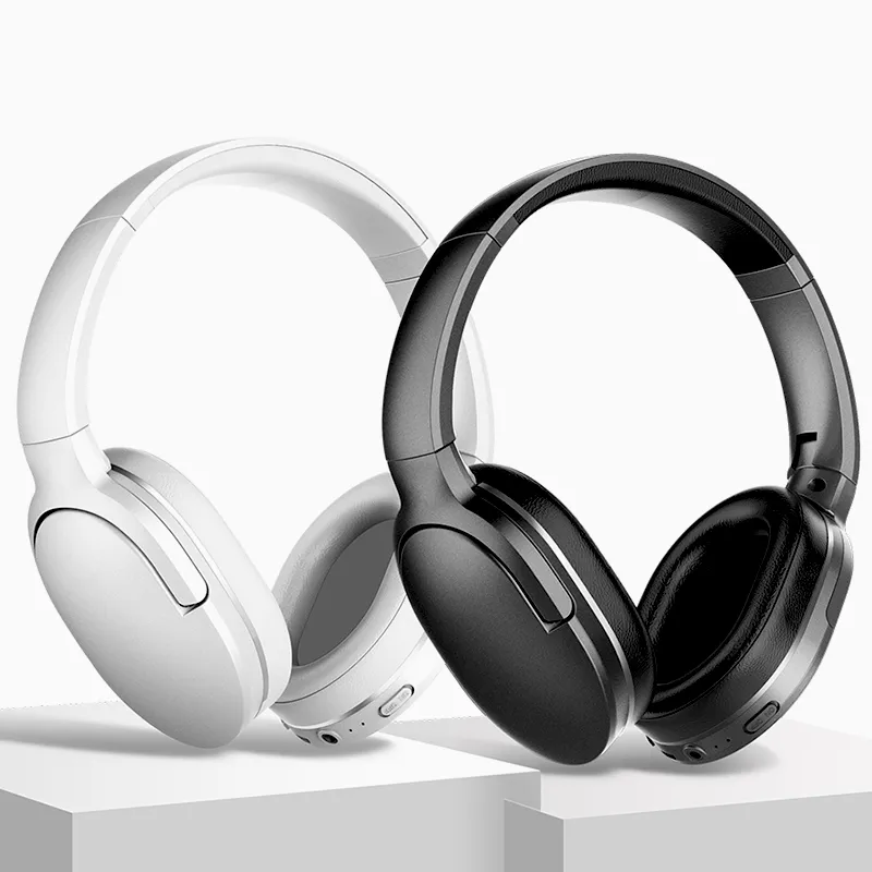 D02ワイヤレスヘッドフォンBluetooth 5.0イヤホンハンズフリーヘッドセットイヤーヘッド電話iPhone Xiaomi Huaweiイヤーブスイヤーピース