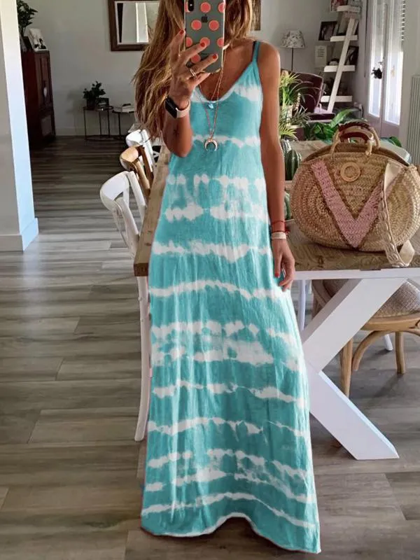 Boho Beach Maxi Dress: Premium Summer Style, Plus Sizes S-5XL Available!  Shop Now! from Dhgate Basic & Casual Dresses - price 43.59