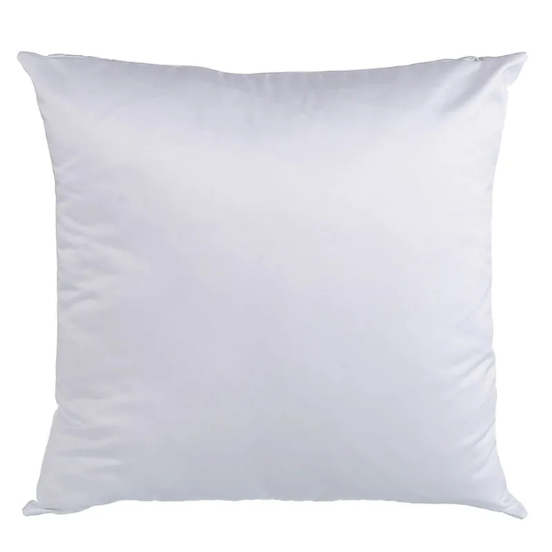 Sublimação em branco pele de pêssego fronha impressão de transferência quente em branco branco flanela pêssego fronhas consumíveis 40 * 40 CM 45 * 45 CM