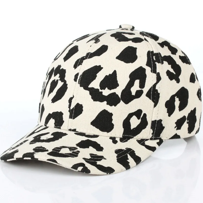 Nouveau femmes hommes sport chapeau léopard guépard imprimé PanelStrapback Camp chapeau casquette rétro animal casquette de baseball réglable voyage Sport295n