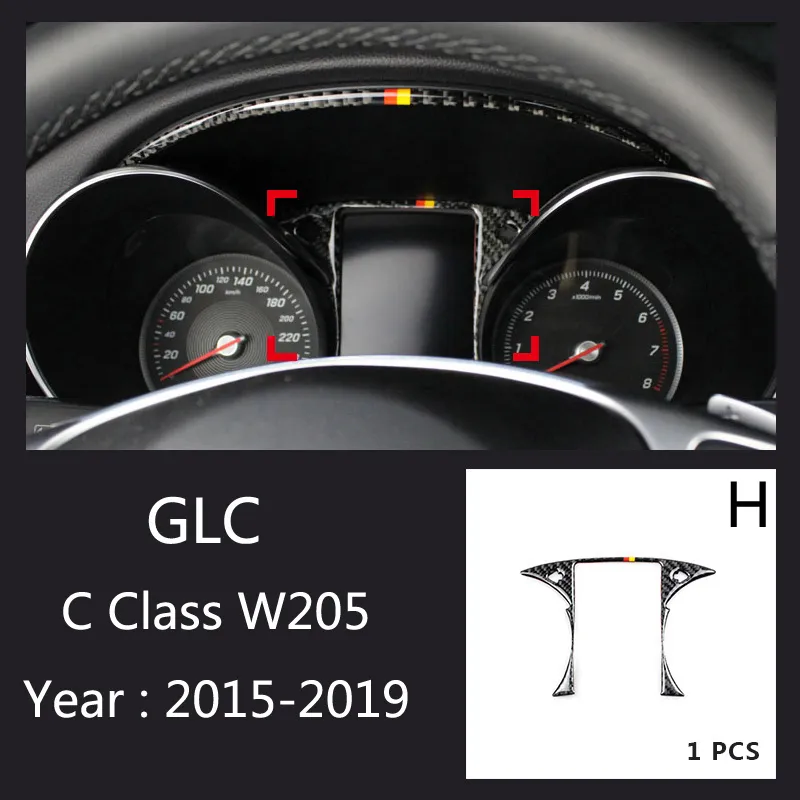 Weichen Carbon Für Mercedes Benz C Klasse W205 GLC Klasse 2014