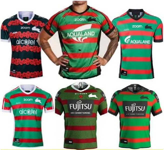South Sydney Rabbitohs Home Anzac Rugby Jersey Nrl Rugby League Jerseys