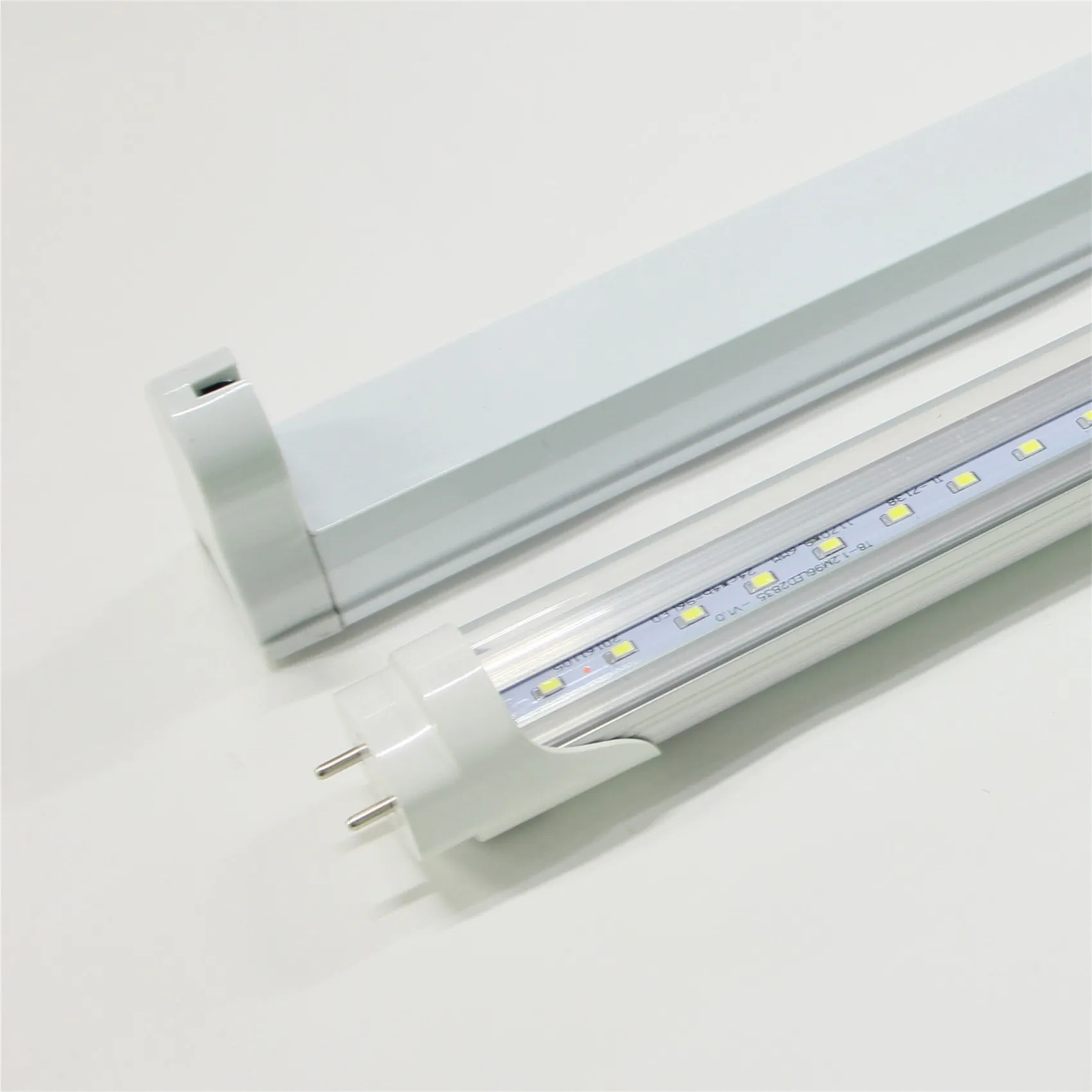 لأنابيب LED بالجملة Aluminium سبيكة 160LM/W T8 8ft 6ft 5ft 4ft 3ft 2ft 2ft 40W AC85-265V 110V Light