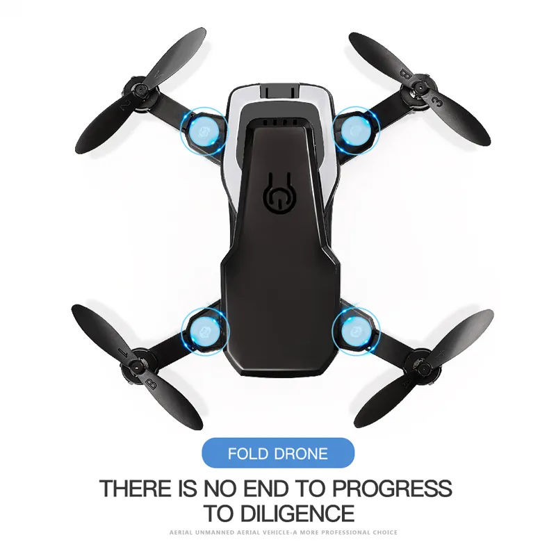 LF606 Wifi FPV RC Fold Drone Quadcopter With 0.3MP 2.0MP Camera 360 Degree Rotating Outdoor Flying Aircraft