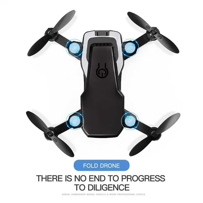 LF606 Wifi FPV RC Fold Drone Quadcopter With 0.3MP 2.0MP Camera 360 Degree Rotating Outdoor Flying Aircrafts DHL