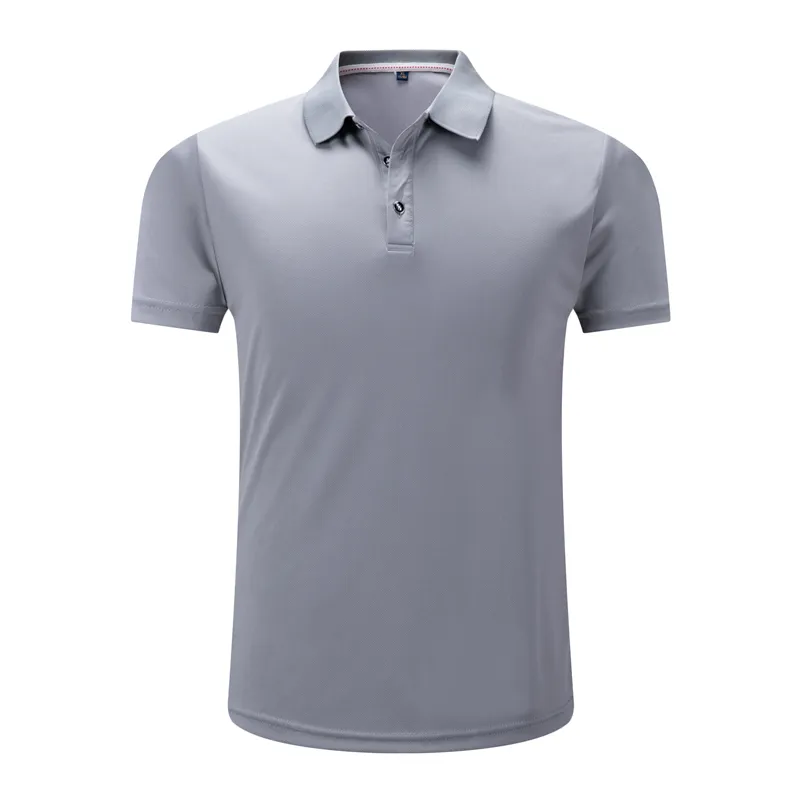 Zomer Sneldrogend Polo Shirt Mannen Casual Solid Slanke Korte Mouw Tee Shirt Sportkleding Ademend Camisa Polo Homme Tops Jerseys T200605