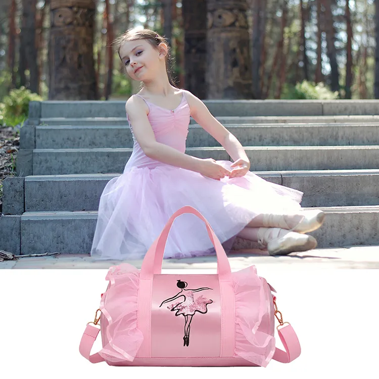 Bolsa De Ballet De Ni a Bolsas De Encaje Para Mujer Ballet