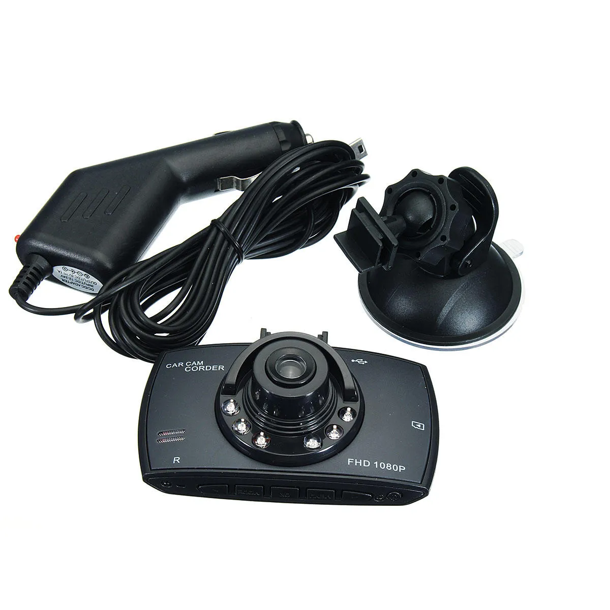 2.3 polegadas Car DVR Veículo traço Camera Cam Full HD 1080p Night Vision Gravador