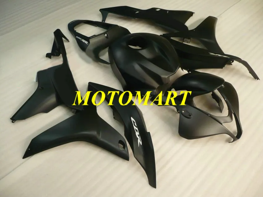 Kit de carénage de moto pour HONDA CBR600RR F5 07 08 CBR600 RR CBR 600RR 2007 2008 ensemble de carénages ABS noir mat + cadeaux HC12