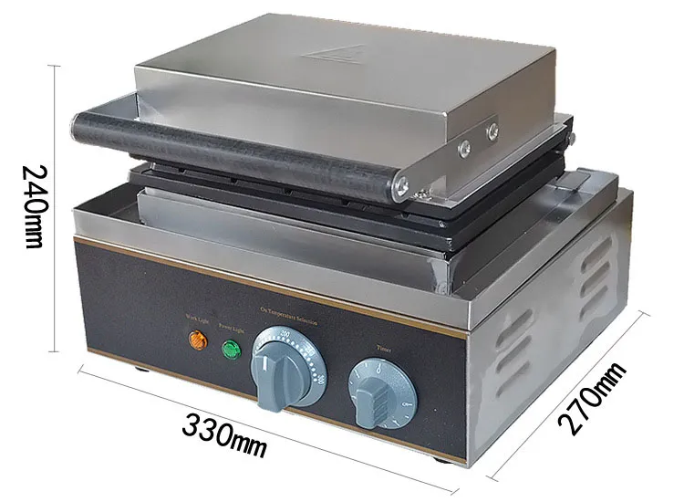 Commerciale 110V/220V Hot Dog Waffle Machine Lolly Hotdog Salsiccia Specifiche Hotdog Waffle Maker Uso Elettrico