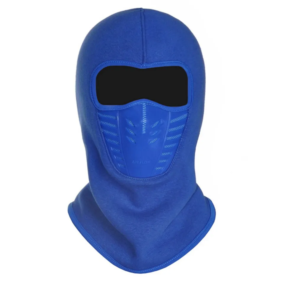 Winter Cycling Fleece Full Face Cover Windproof, Warm, And Anti Dust Fleece Balaclava Mask For