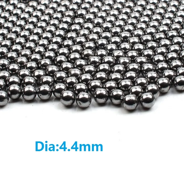 Sfera in acciaio da 1 kg/lotto Dia 4,4 mm sfere in acciaio ad alto tenore di carbonio con precisione G100