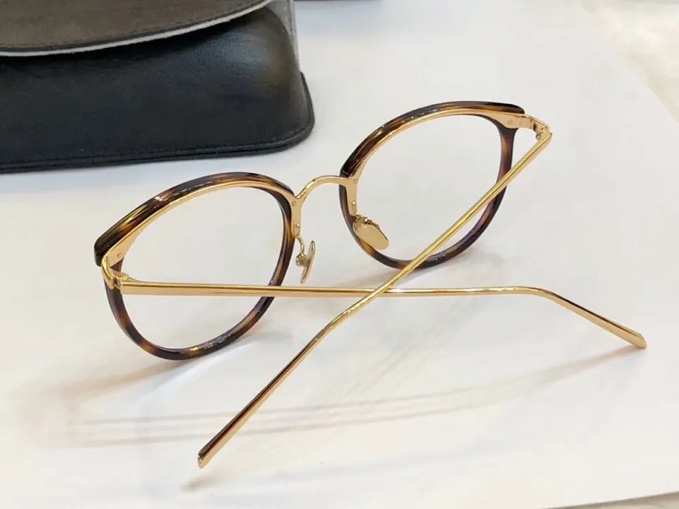 Wholesale-eleglassフレームデザイナーブランド眼鏡フレームクリアレンズメンズメガネフレームOculos LF251とケース