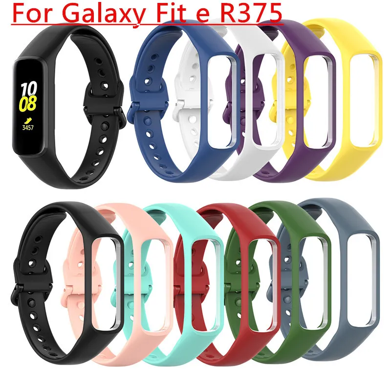 Nova pulseira de relógio inteligente pulseira Fit e R375 pulseira TPU ajustável para substituição esportiva para Samsung Galaxy Fit-e Smart Band