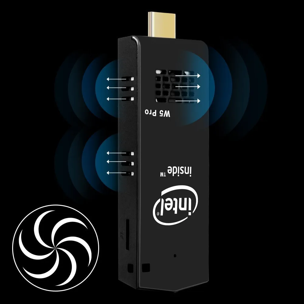 ミニPC Poket PC W5 Pro Windows 10 Mini PC Stick, Portable Compute Device With 4GB