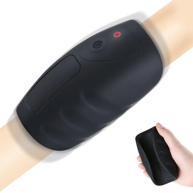 10 Mode Penis Glans Vibrator Silicone Male Masturbator Cup with 10  Frequency Electric Bullet Power by AA Batteries from Dhgate Vibrators