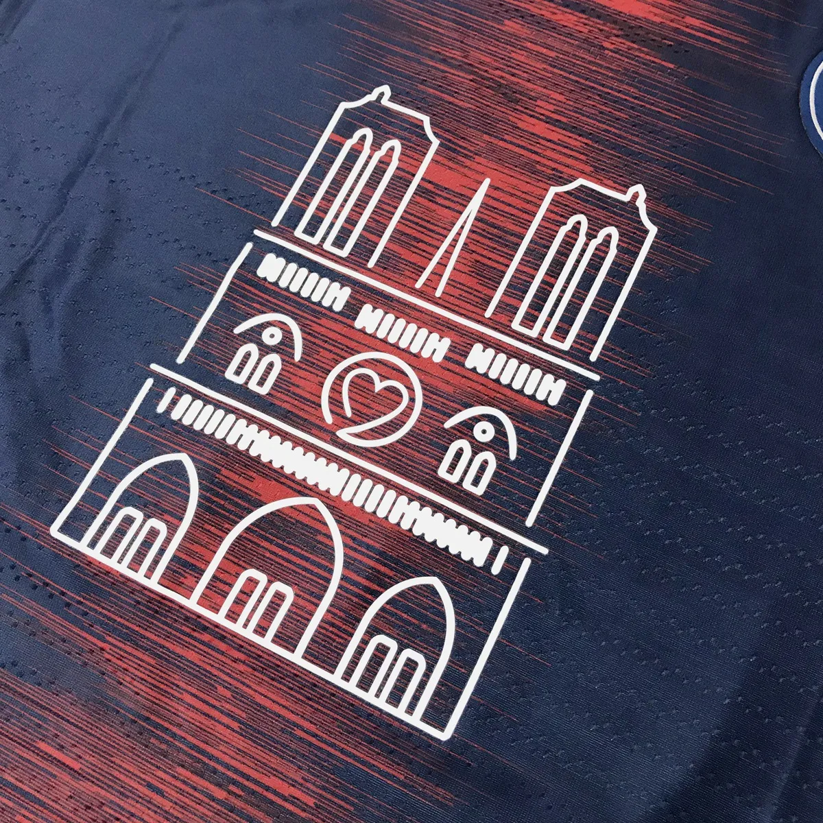 Match Worn Player Issue Notre Dame 1819 Home Shirt Jersey Short