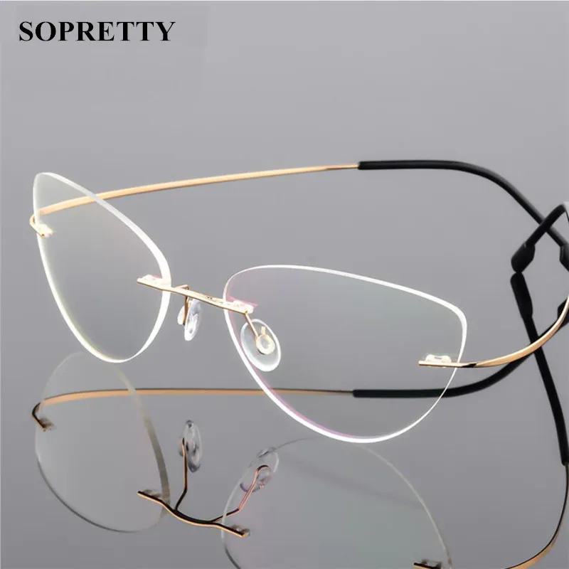 Titanium Eyewear Frames: Ultralight Rimless Glasses Frame