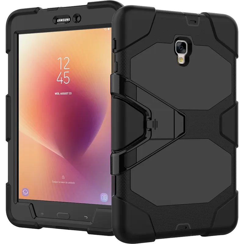 Casual Hybrid Armour Silikon Case Cover för Samsung Tab A 9,7 tum T550 T555 Tablet + Stylus