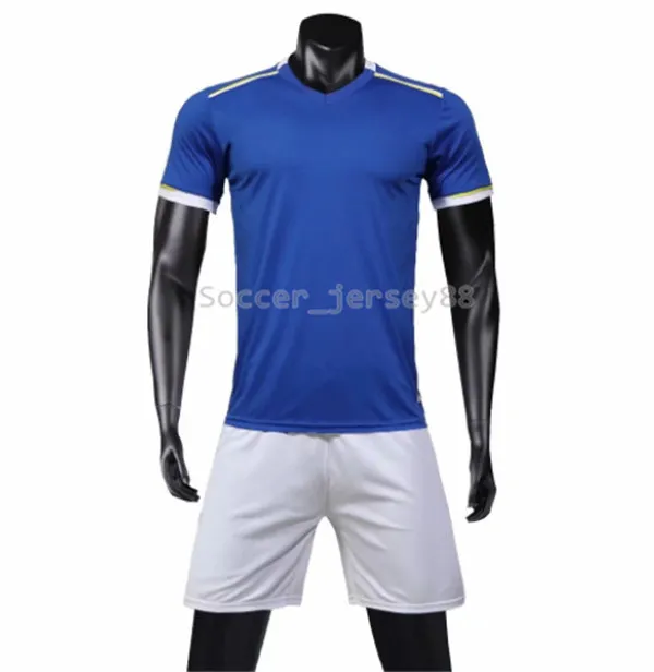 Ny ankomst tom fotbollströja #1904-56 Anpassa varm försäljning Toppkvalitet Snabbtorkning T-shirtuniformer Jersey Football Shirts