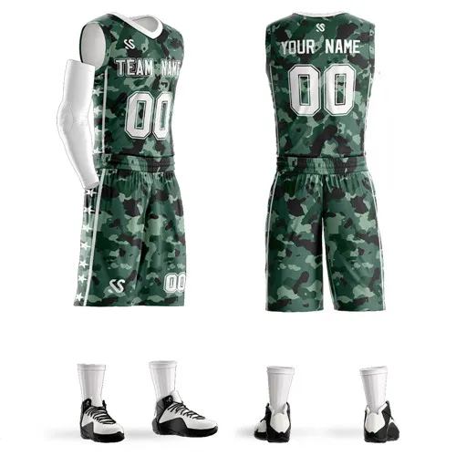 Maglia da allenamento da basket da uomo professionale set tute da college bianche traspiranti Uniforme da basket personalizzata