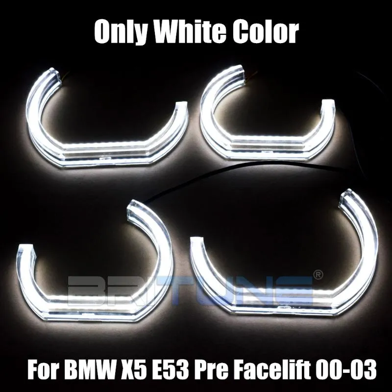 LED Angel Eyes Tuning For X5 E53 E70 Xenon Headlight DTM Style Crystal Halo  Turn Signal Lamp Car Lights Accessories Retrofit From Bestness, $143.19
