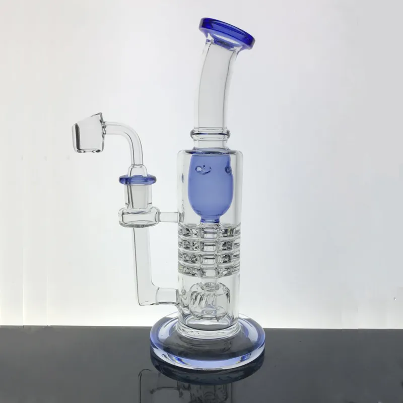 Новый стеклянный бонг Incycler Нефтяная вышка Dab Rig толстое стекло для курения водопроводной трубы 14,4 мм совместное кварцевый бачок Banger