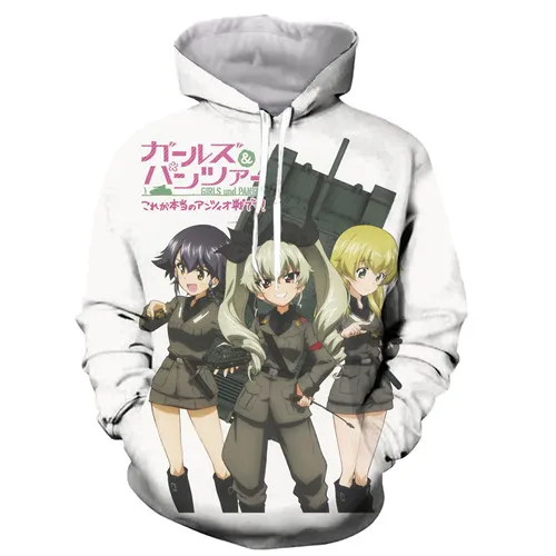 Girls und panzer hoodie shop