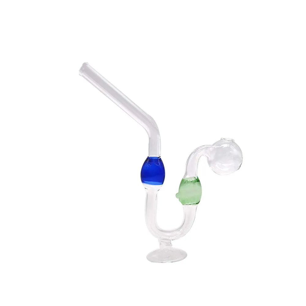 TOPPUFF Snakelike Glass Pipes Bong Oil Burners Big Thick Glass Tobacco ...