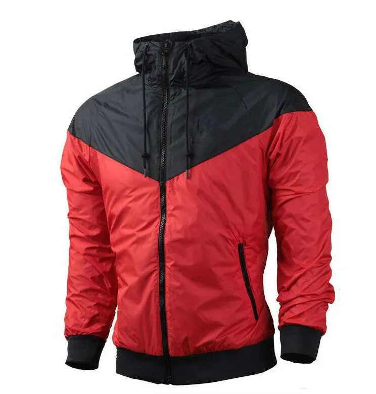 Wholesale Fall Thin Windrunner Men Women Sportswear High Quality Waterproof Fabric Men Sports Jacket Fashion Zipper Hoodie Plus Size 3XL From 24 78 DHgate