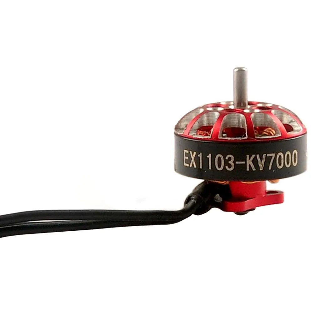 4 개 Happymodel EX1103 7000KV 2-3S 1.5mm의 축 브러시리스 모터의 유충 X 이쑤시개 FPV 레이싱 드론