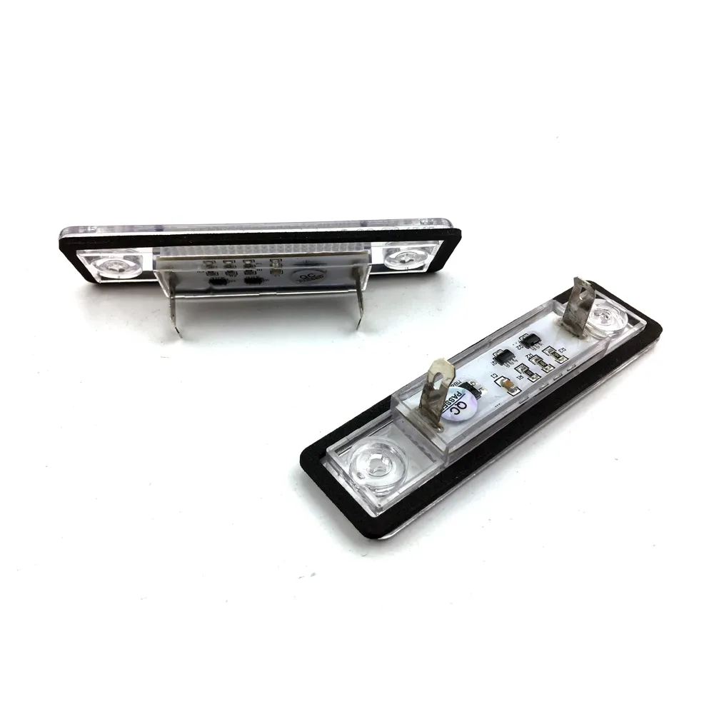 2PCS Car 18 LED License Plate Lights 12V White Number Plate Lamp For Opel Astra G Astra F Corsa B Zafira A Vectra B For Omega A303d