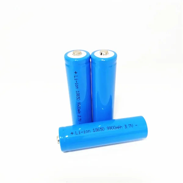 18650 9900mah 3.7V /4.2V lithium rechargeable battery for Fashlight