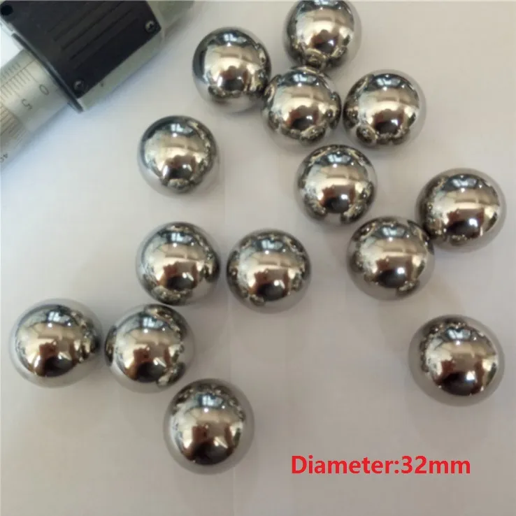 10 stks / partij Dia 32mm stalen kogellager stalen ballen precisie G16 diameter 32mm