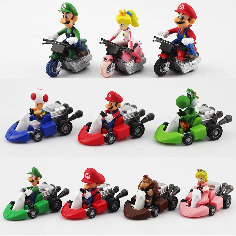 Modeling ready | Super Mario Bros. and Yoshi Figurines! ~ 3 in 1 Set!